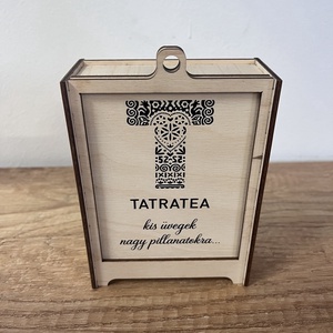 Tatratea doboz, Esküvő, Emlék & Ajándék, Doboz, Famegmunkálás, MESKA