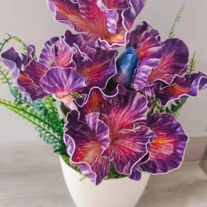 Gondozásmentes virág dekoráció  - otthon & életmód - virágdekoráció - virágdíszek - virágdísz kaspóban - Meska.hu