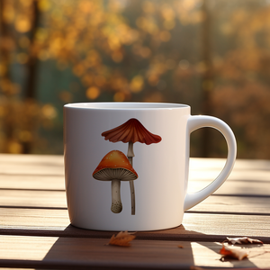 Őszi gombák clipart - 2 - művészet - grafika & illusztráció - digitális - Meska.hu