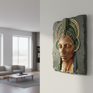 Szakrális Egység Szett � Földanya és Fényhozó Szarvas (2 db-os dombormű válogatás) Festhető dombormű szett - otthon & életmód - dekoráció - dísztárgy - Meska.hu