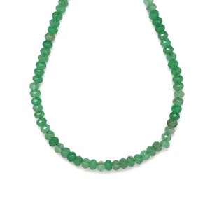 Achát fazettált szinezett zöld korong 4x3mm, Kellékek & szerszámok, Ásvány alapanyag, Ásványfüzér, , MESKA