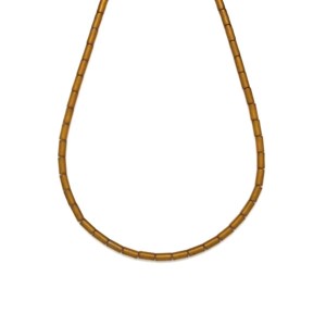 Hematit henger arany matt 2x4mm, Kellékek & szerszámok, Ásvány alapanyag, Ásványfüzér, , MESKA