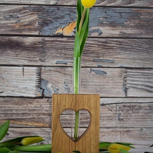 Váza szív mintával , Otthon & Lakás, Dekoráció, Virágdísz és tartó, Váza, , MESKA