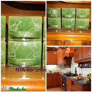 Fűszertartó fiók-egyedi-kerámia készlet -  - Meska.hu