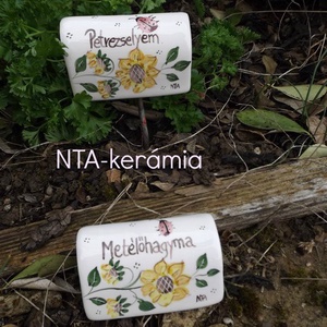 Fűszer-növény  jelölő kerámia táblácska  500ft/db -  - Meska.hu