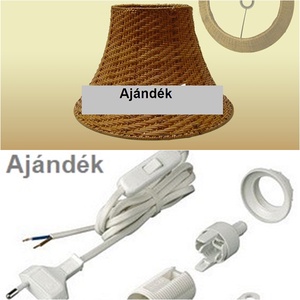 Fehér-ekrü-csipkés- romantikus-egyedi kerámia lámpaváza - otthon & életmód - lámpa - asztali lámpa - Meska.hu