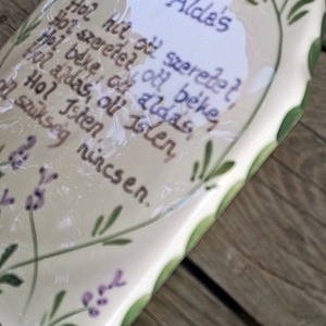 Kerámia  házi áldás  -  - Meska.hu