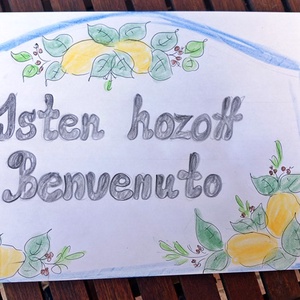 Egyedi tábla   - Meska.hu