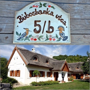 Egyedi kerámia utcanév tábla, Otthon & Életmód, Ház & Kert, Házszám, Kerámia, MESKA