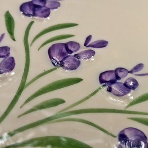 Egyedi  levendulás kerámia utcanévtábla  - otthon & életmód - ház & kert - házszám - Meska.hu