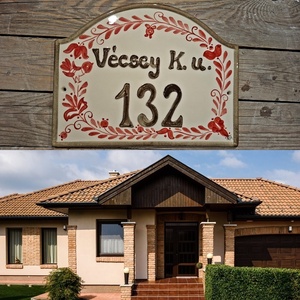 Magyar népmese-kerámia ház és utca névtábla, Otthon & Életmód, Ház & Kert, Házszám, Kerámia, Festett tárgyak, MESKA
