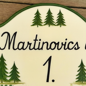 Minden így kezdődik...skicc egyedi utcanév tábla - Meska.hu