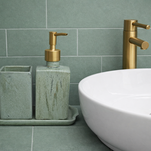  Egyedi elegáns-stílusos kerámia fürdőszoba szett - otthon & életmód - fürdőszoba - szappantartó - Meska.hu