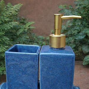  Egyedi elegáns-stílusos kerámia fürdőszoba szett - otthon & életmód - fürdőszoba - szappantartó - Meska.hu