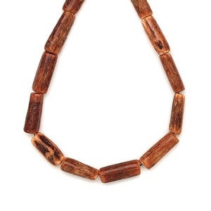 Bambusz henger 14-18x4-6mm  ékszerkészítő alapanyag (füzér), Kellékek & szerszámok, Ásvány alapanyag, Ásványfüzér, , MESKA