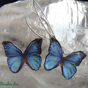 Fülbevaló Pillangó - Meska.hu