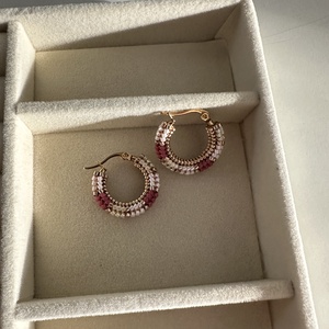 Karika fülbevaló - ékszer - fülbevaló - karika fülbevaló - Meska.hu