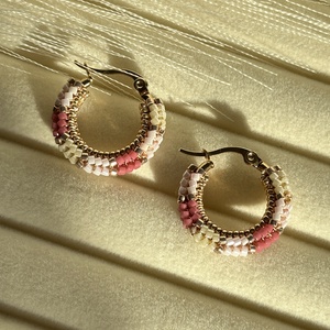 Karika fülbevaló - ékszer - fülbevaló - karika fülbevaló - Meska.hu