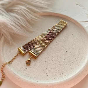 Ombré stílusú Gyöngyös karkötő  - ékszer - karkötő - gyöngyös karkötő - Meska.hu