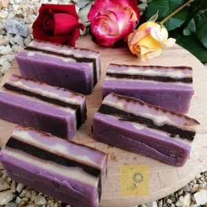 Nusisoap-  1 db levendulás süti kézműves szappan - szépségápolás - szappan & fürdés - kézműves szappan - Meska.hu