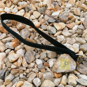 Csuklópánt kézitáskához - fekete vízlepergető anyagból türkiz színű öltésekkell - táska & tok - táskapánt & alkatrész - Meska.hu