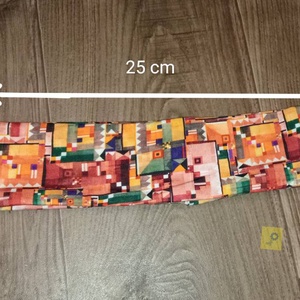 Széles fejpánt  - pixel mintás - ruha & divat - sál, sapka, kendő - fejpánt - Meska.hu