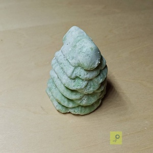 Zöld agyagos só szappan - Meska.hu