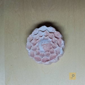 Rózsaszín agyagos só szappan - szépségápolás - szappan & fürdés - kézműves szappan - Meska.hu