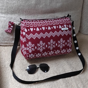 Karácsonyi hópelyhes  táska, Táska & Tok, Kézitáska & válltáska, Válltáska, Varrás, MESKA