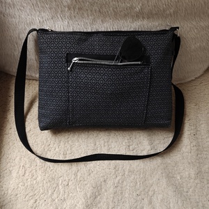 Cipzárszíves textil táska - táska & tok - kézitáska & válltáska - vállon átvethető táska - Meska.hu