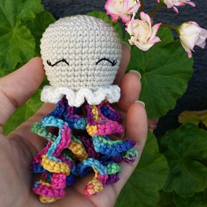 IciPICi Korip - színátmenetes lányos és fiús színben - játék & sport - plüssállat & játékfigura - polip, medúza - Meska.hu