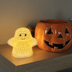 Világító szellem - Halloween - Meska.hu