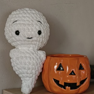 Plüssös szellem - Halloween - Meska.hu