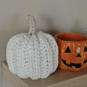 Horgolt tök - Halloween - Meska.hu
