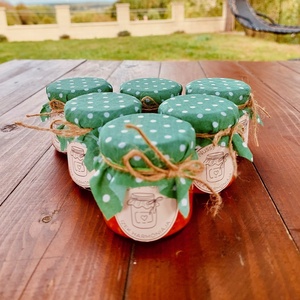 Erős paprika krém fokhagymával - 1000ml - élelmiszer - befőtt - Meska.hu