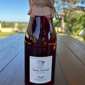 Nussy Kamrája - Nyár Meggyszörp 500ml, Élelmiszer, Szörp, Élelmiszer előállítás, MESKA