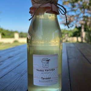Nussy Kamrája - Tavasz -Bodzaszörp, Élelmiszer, Szörp, Élelmiszer előállítás, MESKA
