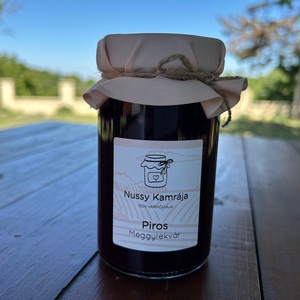 Nussy Kamrája - Piros - Meggylekvár, Élelmiszer, Lekvár, , MESKA