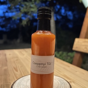 Habanero csípős paprika csepp 100ml - élelmiszer - befőtt - Meska.hu