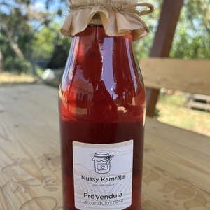 Nussy Kamrája - FröVendula Levendulaszörp 500ml - élelmiszer - szörp - Meska.hu