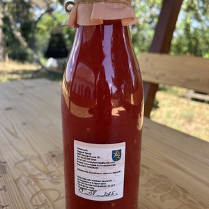 Kézműves Paradicsomlé 100%-os 500ml - élelmiszer - befőtt - Meska.hu
