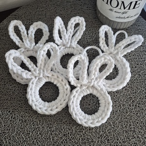 Felakasztható nyuszi dísz, Ünnepi díszek, dekorációk, Húsvéti díszek és dekorációk, Húsvéti tojásfadíszek, , MESKA