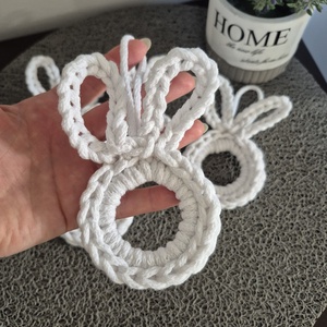 Felakasztható nyuszi dísz - ünnepi díszek, dekorációk - húsvéti díszek és dekorációk - húsvéti tojásfadíszek - Meska.hu