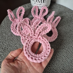 Felakasztható nyuszi dísz - ünnepi díszek, dekorációk - húsvéti díszek és dekorációk - húsvéti tojásfadíszek - Meska.hu