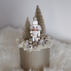Aranyló játék erdő - Adventi asztaldísz  - Meska.hu