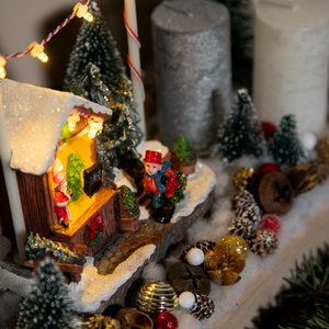 Karácsonyfa vásár adventi asztaldísz - karácsony - adventi díszek - adventi asztaldísz - Meska.hu