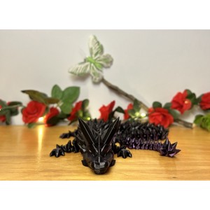 3d nyomtatott kristály sárkány - játék & sport - plüssállat & játékfigura - más figura - Meska.hu