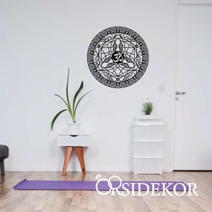 Om mandala falikép fából, Otthon & Életmód, Dekoráció, Spiritualitás, Mandala, , MESKA