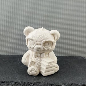 Maci könyvekkel, Otthon & Életmód, Dekoráció, Dekoratív figurák és szobrok, , MESKA