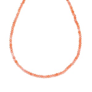 Napkő fazettált korong 2x1mm ékszerkészítő alapanyag (füzér), Kellékek & szerszámok, Ásvány alapanyag, Ásványfüzér, , MESKA